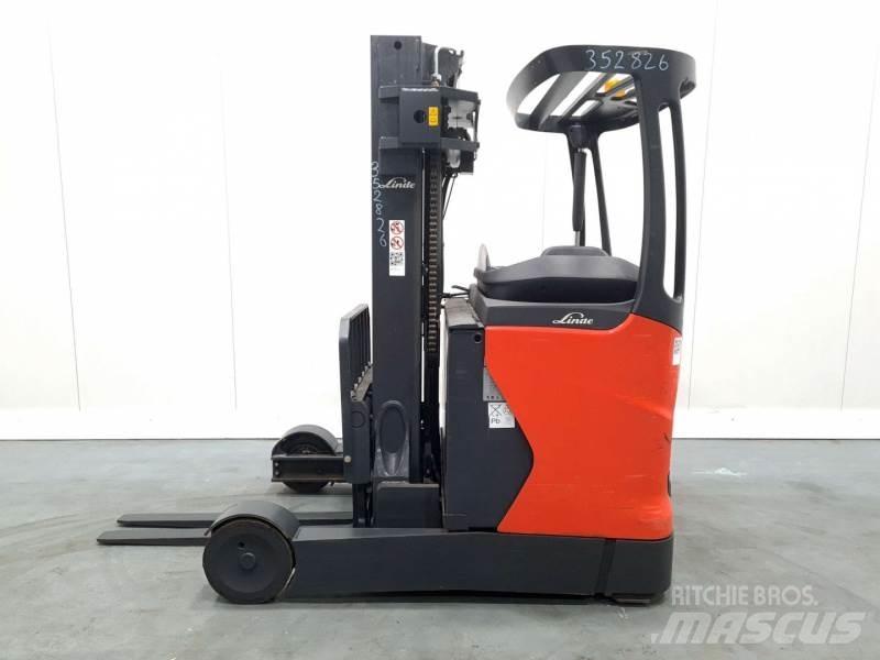 Linde R20-01 1120 Ретрак/ Високоповдигач с изместване на вилката напред