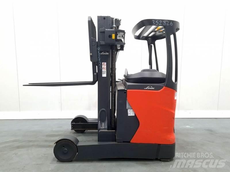 Linde R20-01 1120 Ретрак/ Високоповдигач с изместване на вилката напред