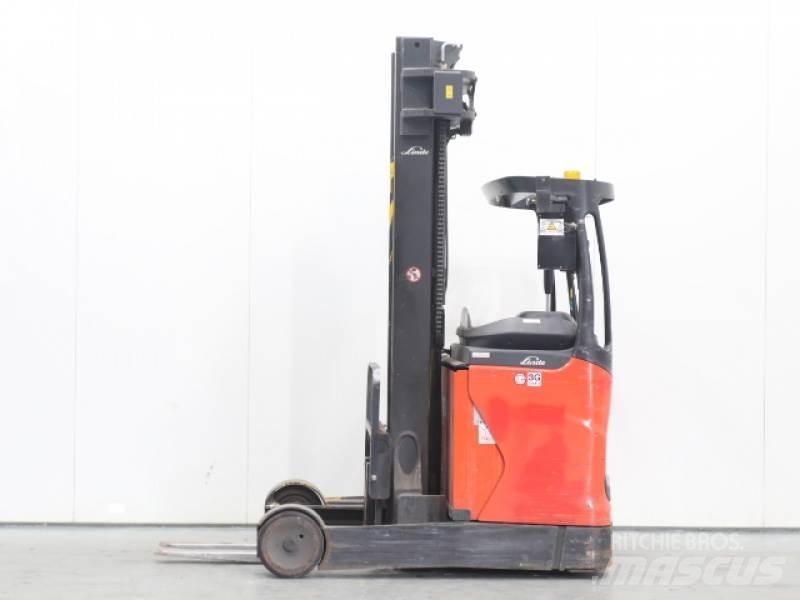 Linde R20-01 1120 Ретрак/ Високоповдигач с изместване на вилката напред