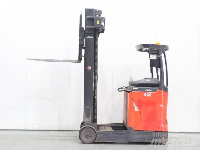 Linde R20-01 1120 Ретрак/ Високоповдигач с изместване на вилката напред