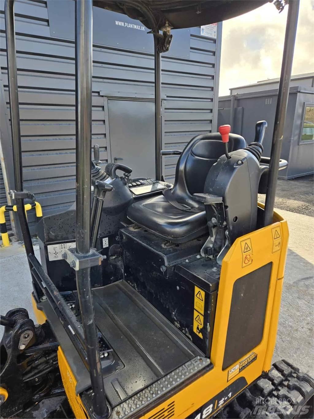 JCB 18Z Мини екскаватори < 7 т