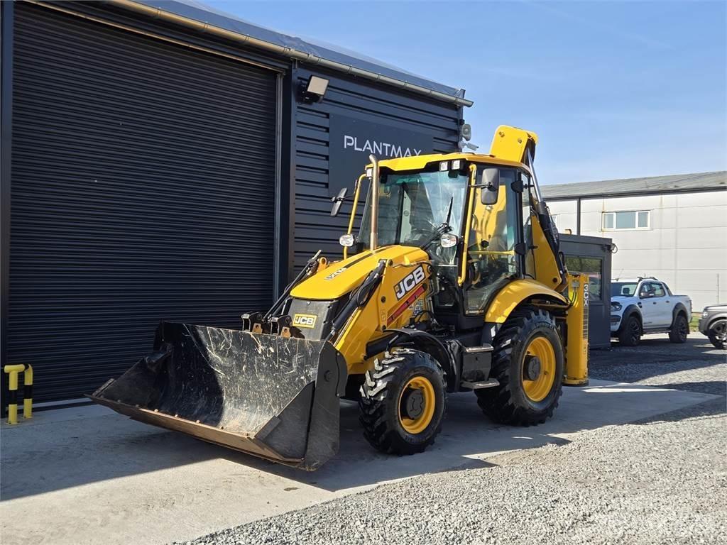 JCB 3CX Товарач със заден ексватор