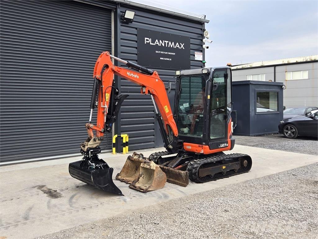 Kubota U27-4 Мини екскаватори < 7 т
