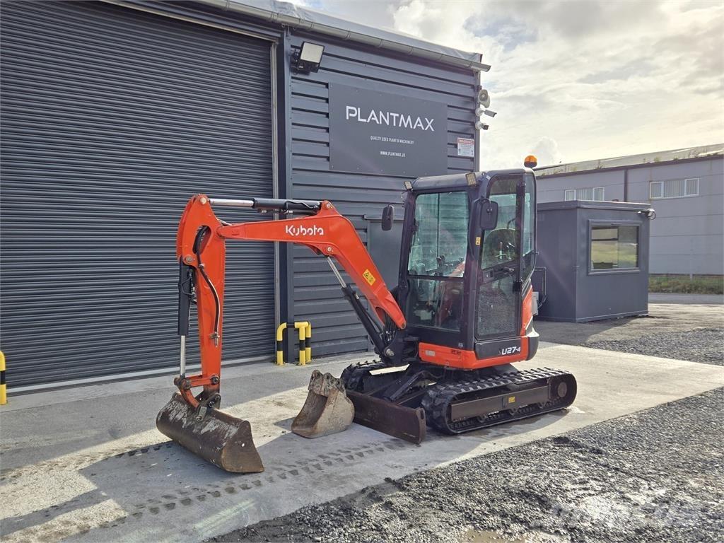 Kubota U27-4 Мини екскаватори < 7 т