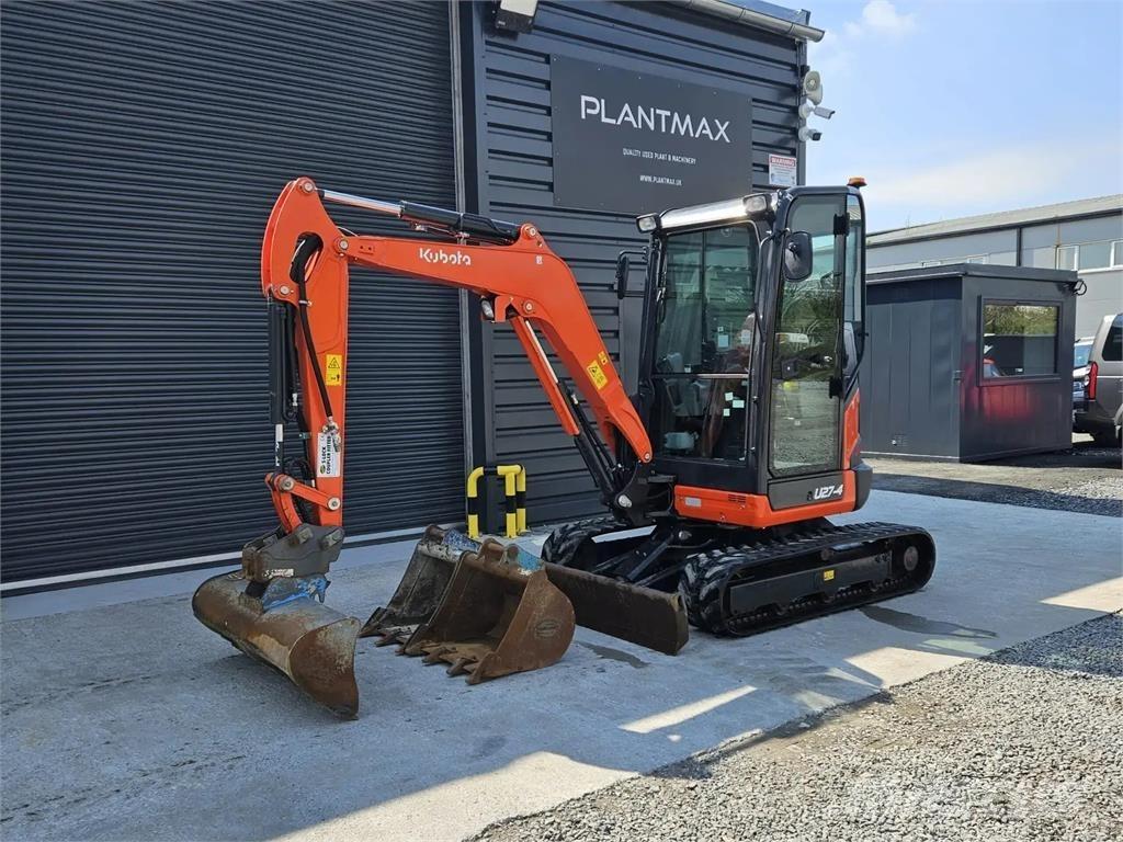 Kubota U27-4 Мини екскаватори < 7 т