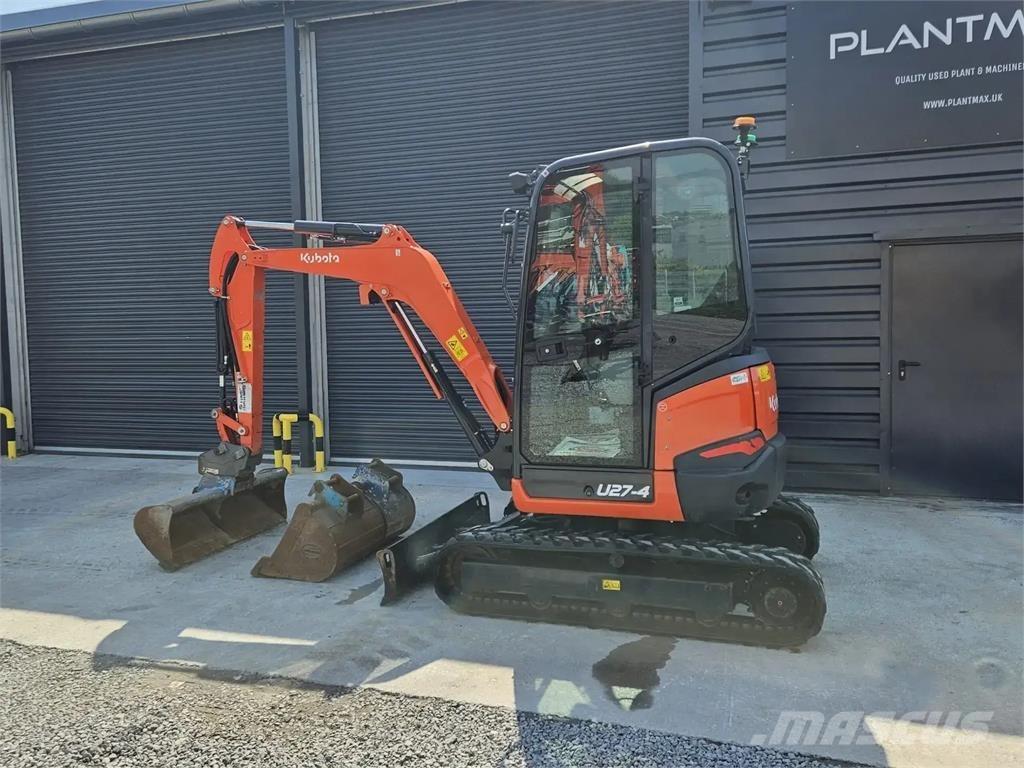 Kubota U27-4 Мини екскаватори < 7 т