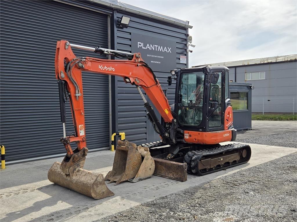 Kubota U55-4 Средни екскаватори 7т - 12т
