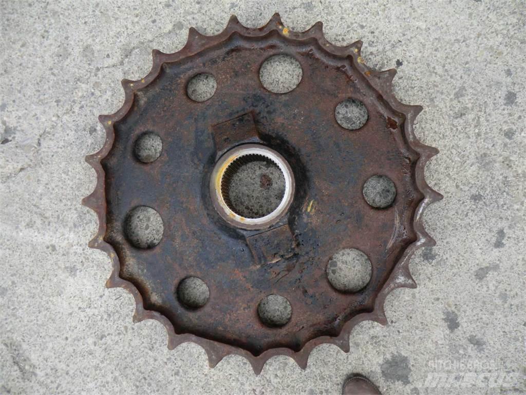 CAT 231D Релси, вериги и ходова част
