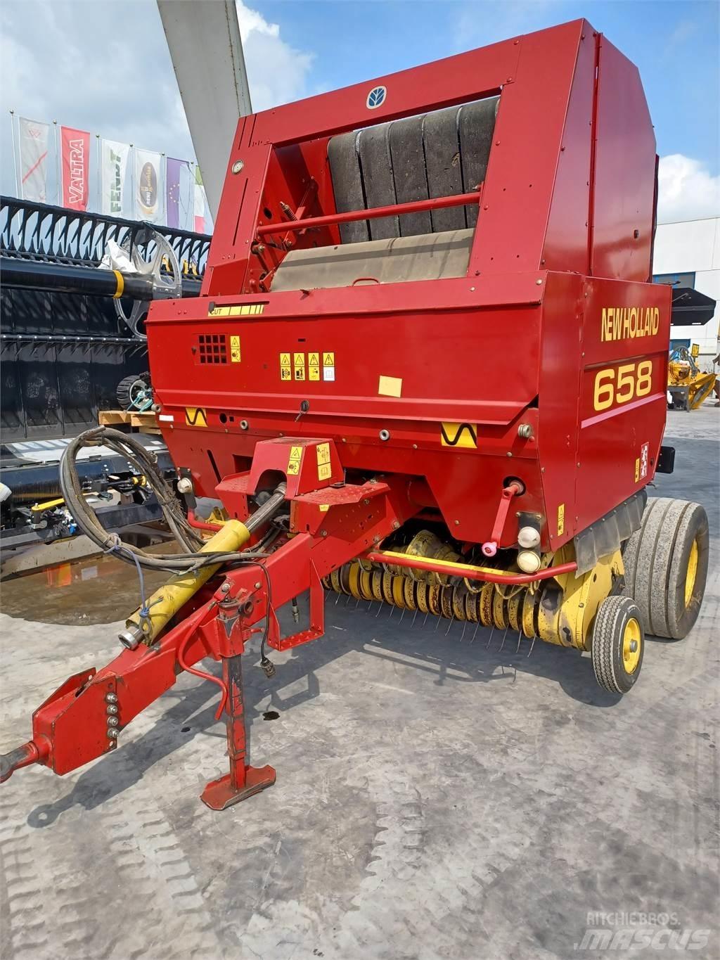 New Holland 658 Сламопреси за кръгли бали
