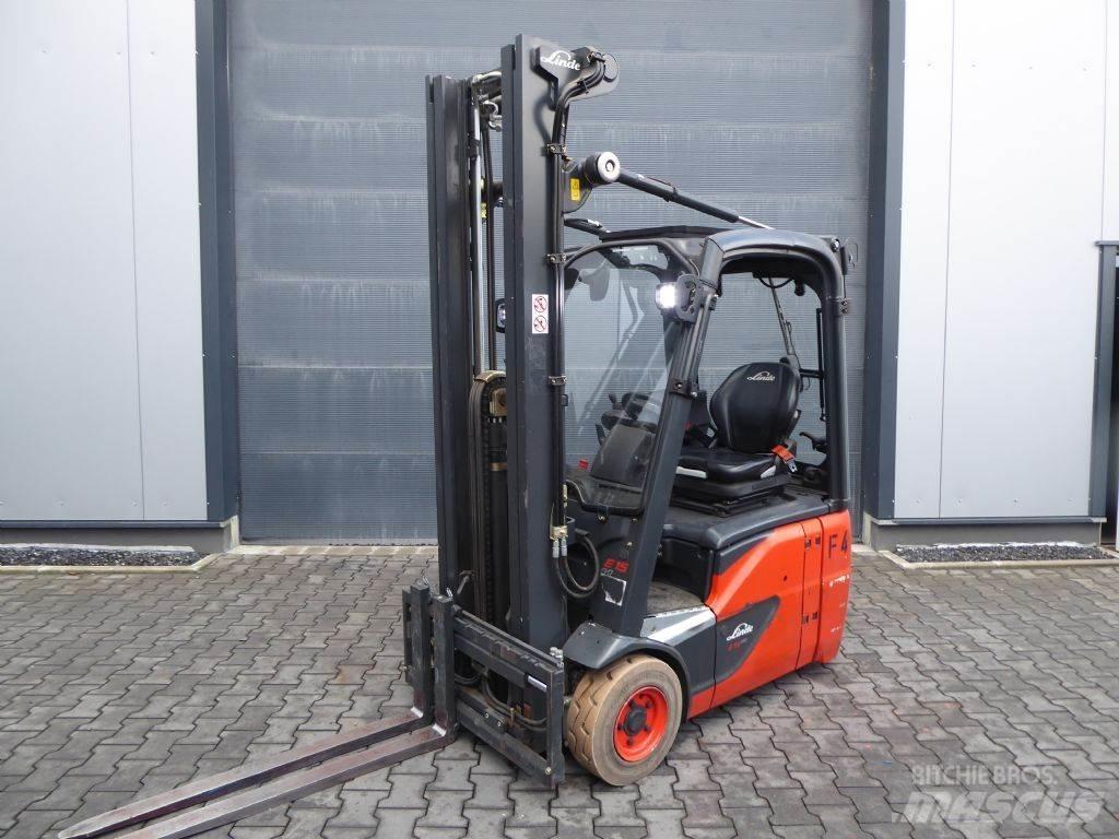 Linde E15-02 Електрически вилични кари-повдигачи