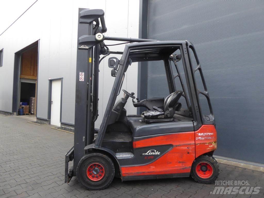 Linde E25-01 Електрически вилични кари-повдигачи