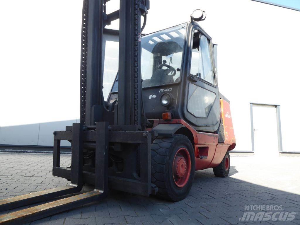 Linde E40P Електрически вилични кари-повдигачи