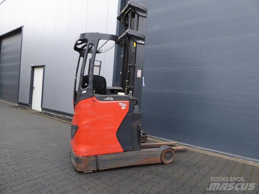 Linde R14B-01 Ретрак/ Високоповдигач с изместване на вилката напред