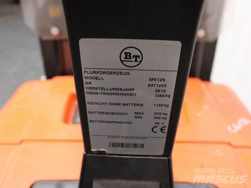 BT SPE 125 Колички високоповдигачи с теглич
