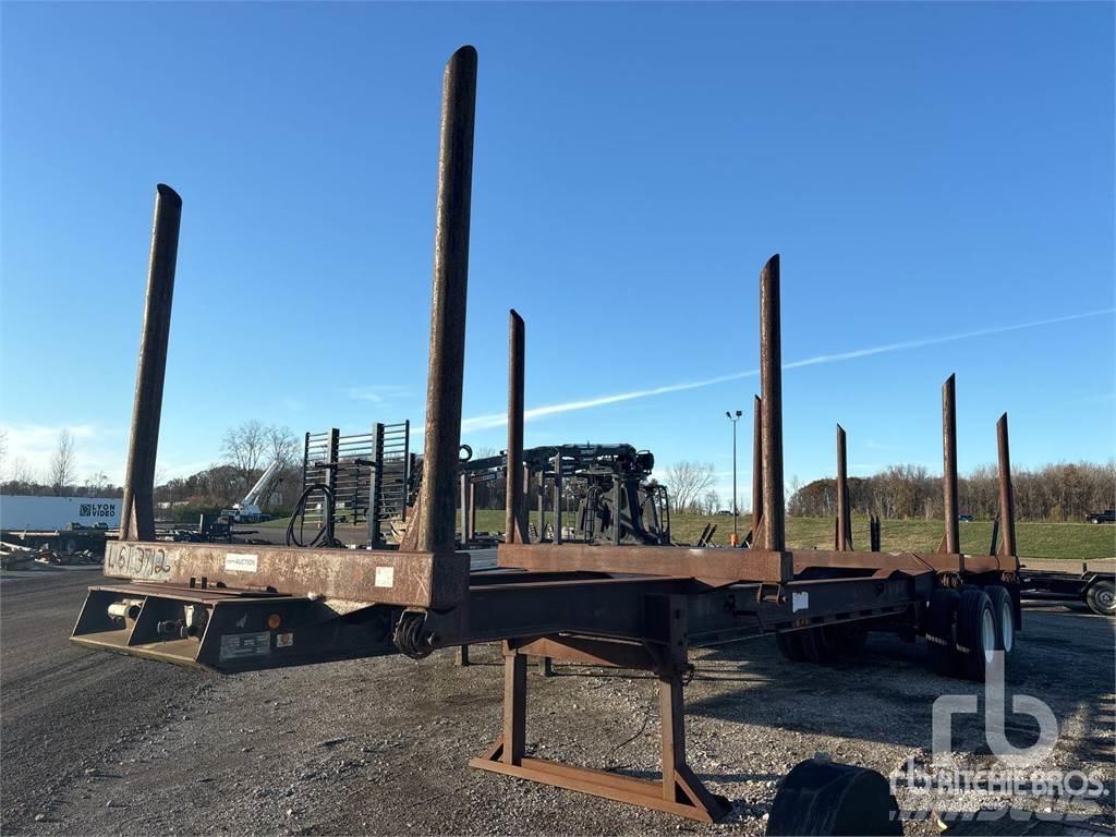  38 ft T/A За превоз на дървени трупи