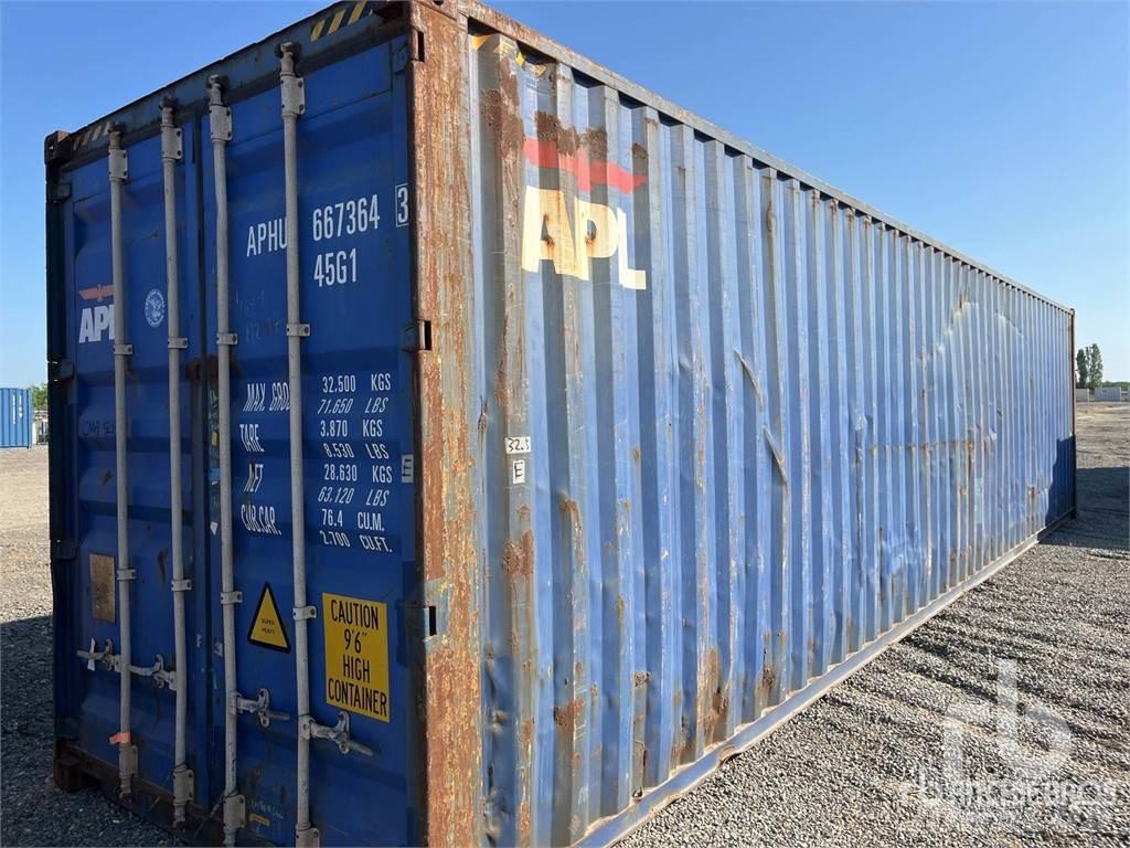  40 ft High Cube Специални контейнери