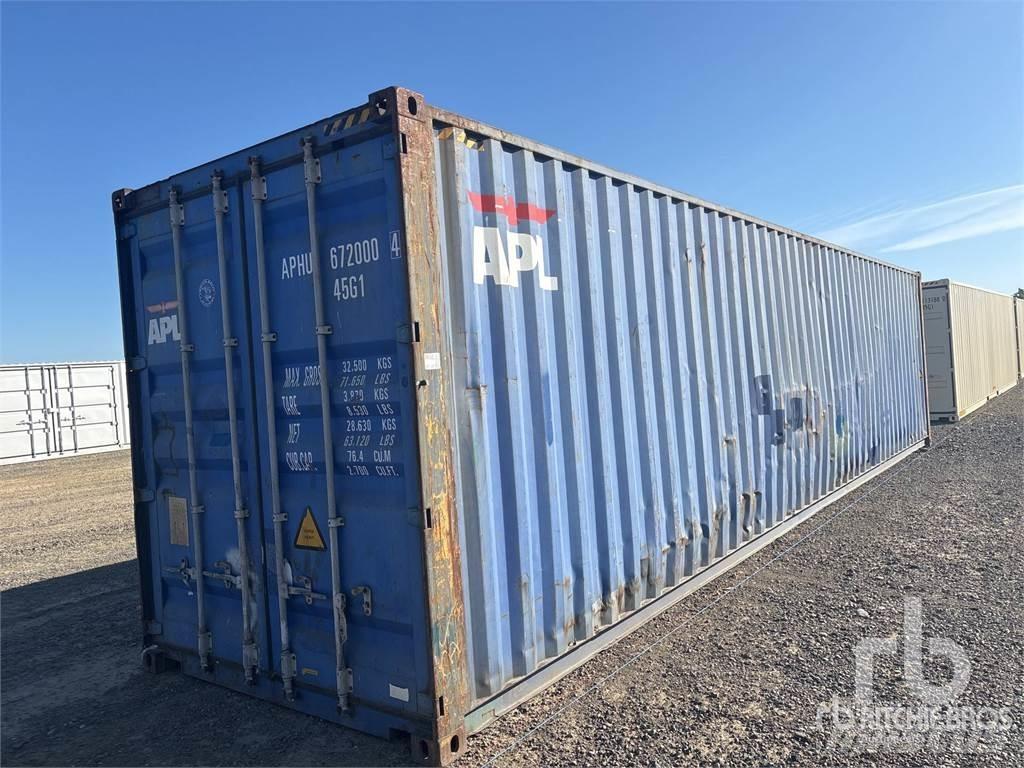  40 ft High Cube Специални контейнери