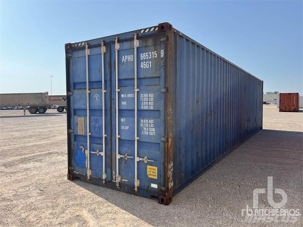  40 ft High Cube Специални контейнери