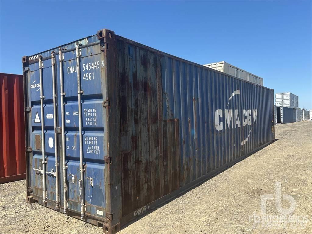 40 ft High Cube Специални контейнери