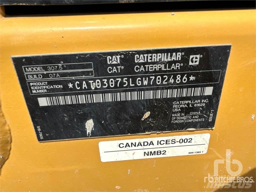 CAT 307.5 Верижен екскаватор