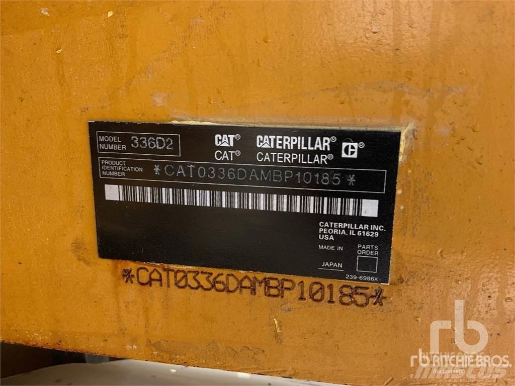 CAT 336D2L Верижен екскаватор