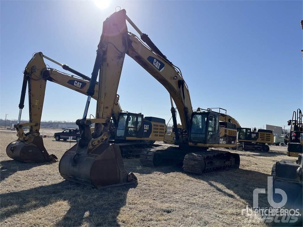 CAT 345D Верижен екскаватор