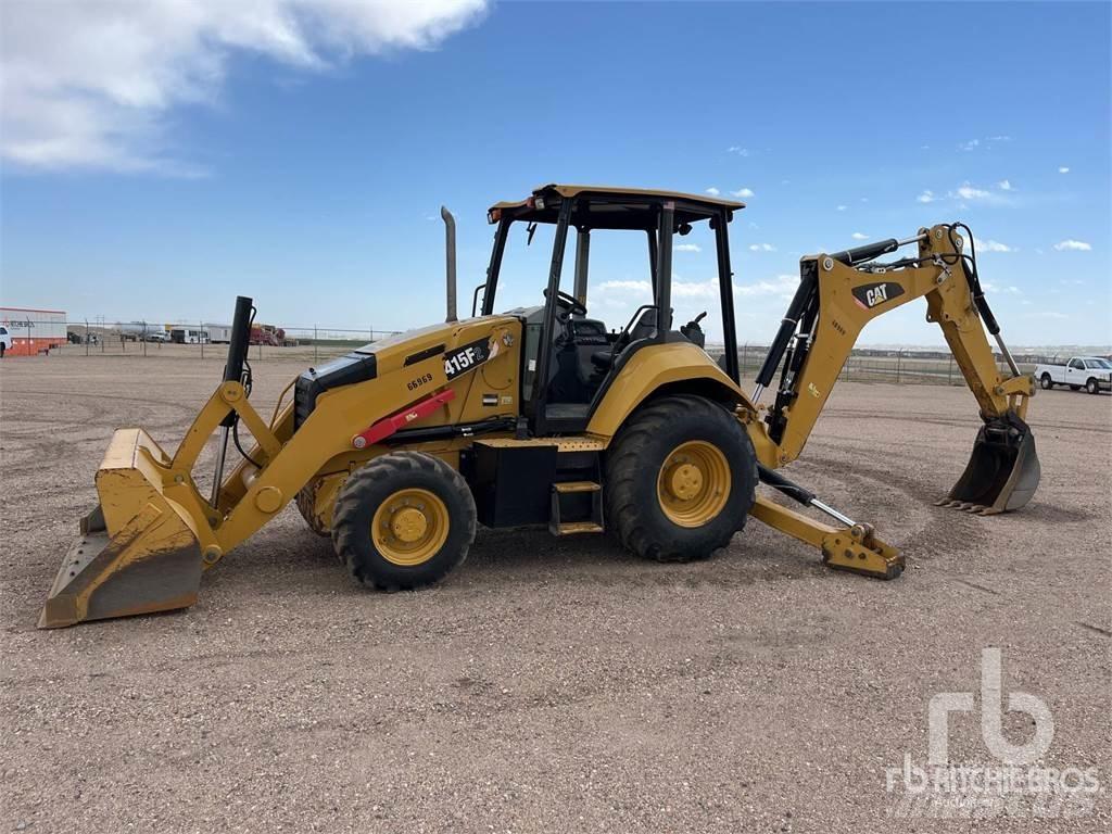 CAT 415F2 Товарач със заден ексватор