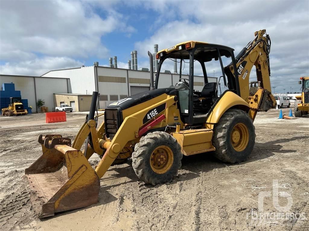 CAT 416E Товарач със заден ексватор