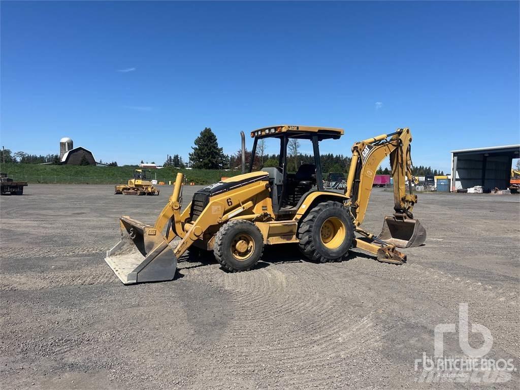 CAT 420D Товарач със заден ексватор