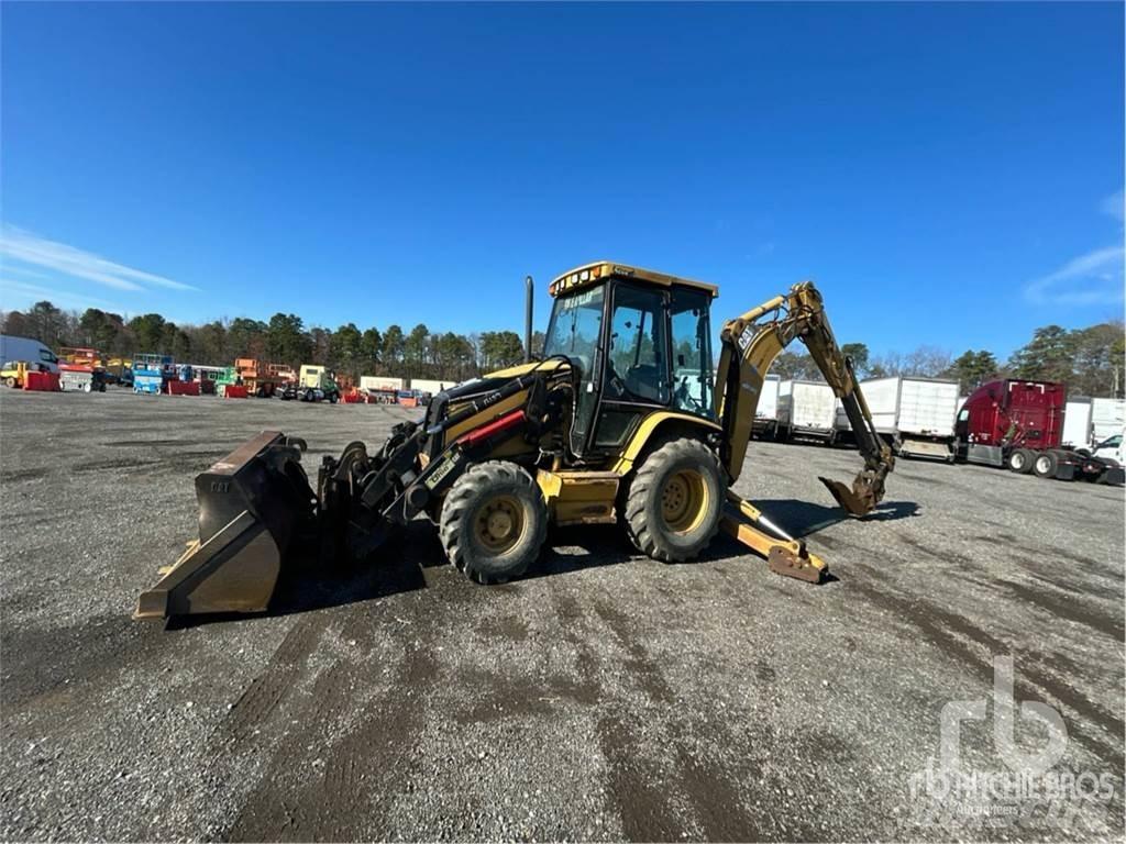 CAT 420D Товарач със заден ексватор