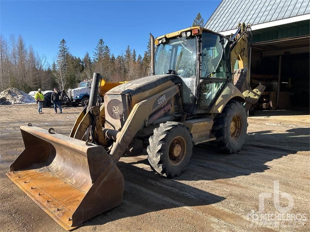 CAT 420E Товарач със заден ексватор