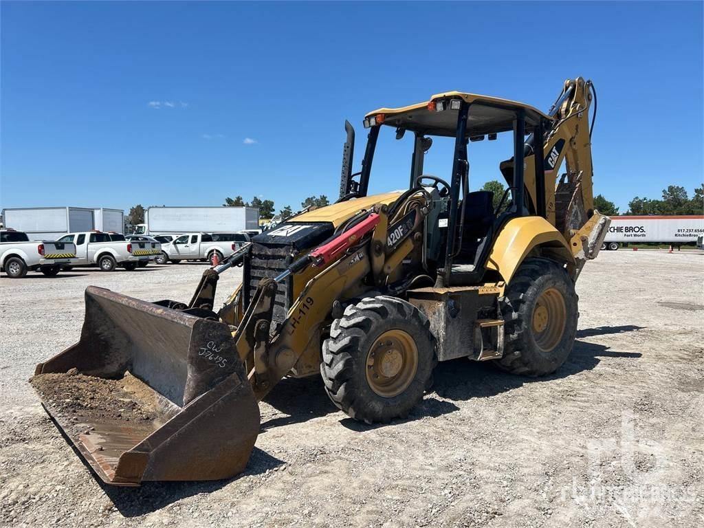 CAT 420F2IT Товарач със заден ексватор