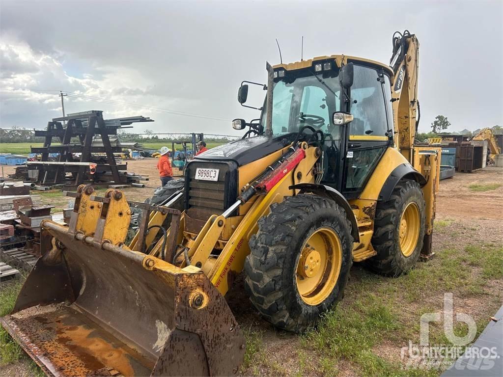 CAT 444E Товарач със заден ексватор
