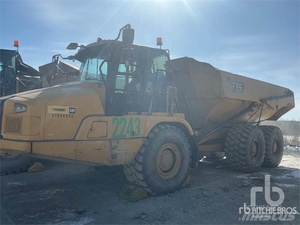 CAT 735 Дъмпери/моторни превозни средства