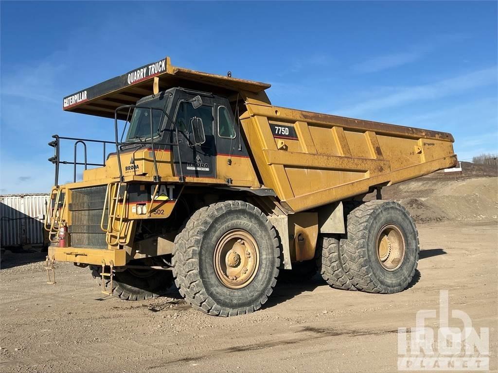 CAT 775D Твърди самосвали
