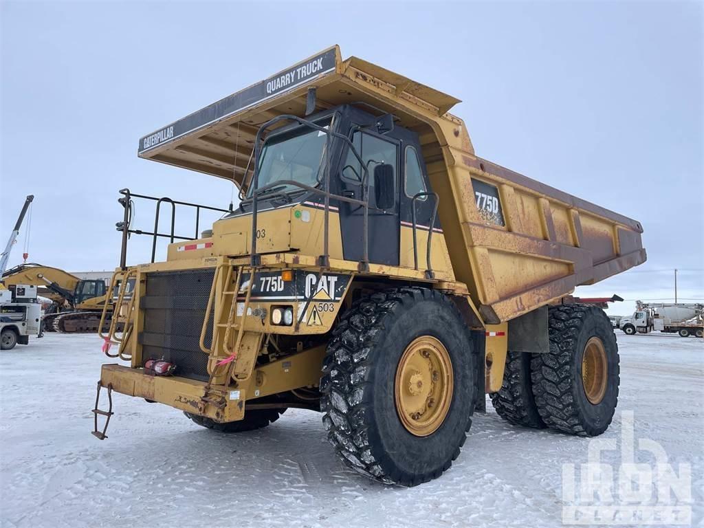 CAT 775D Твърди самосвали
