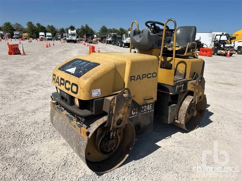 CAT CB224E Двойни барабанни ролки
