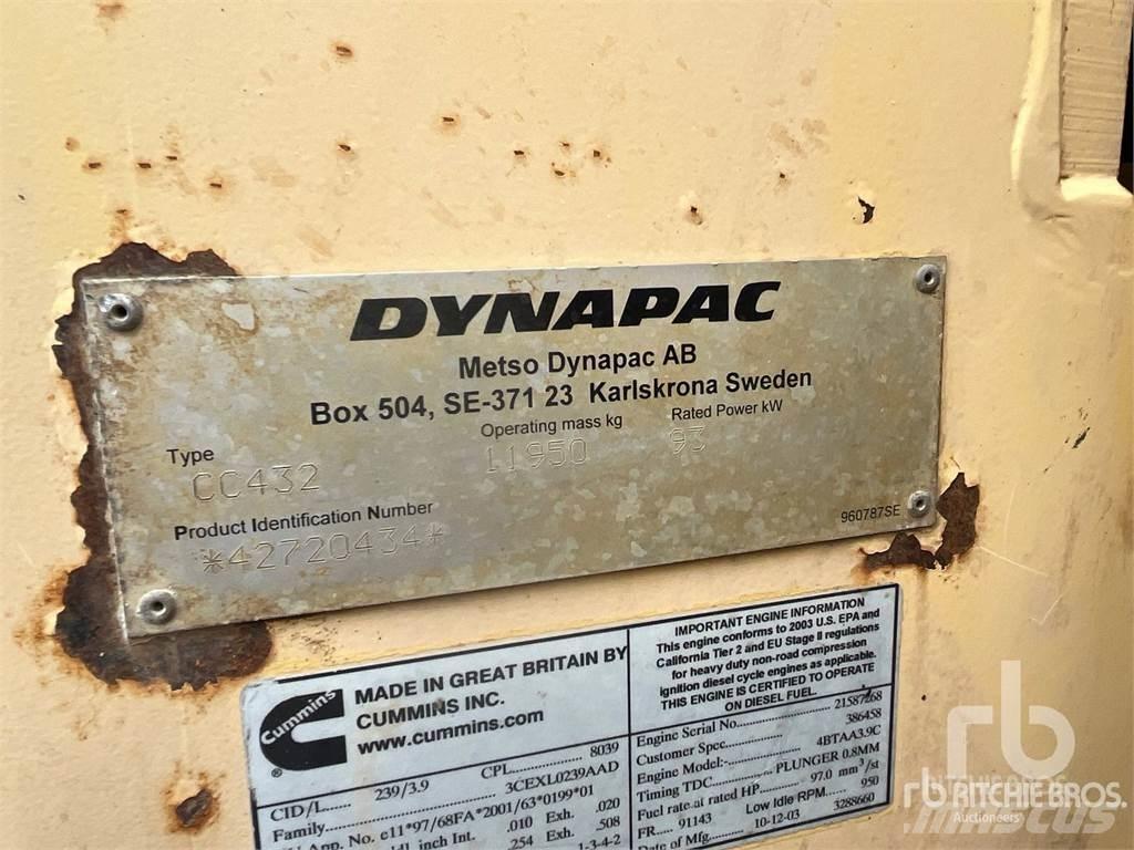 Dynapac CC432 Двойни барабанни ролки
