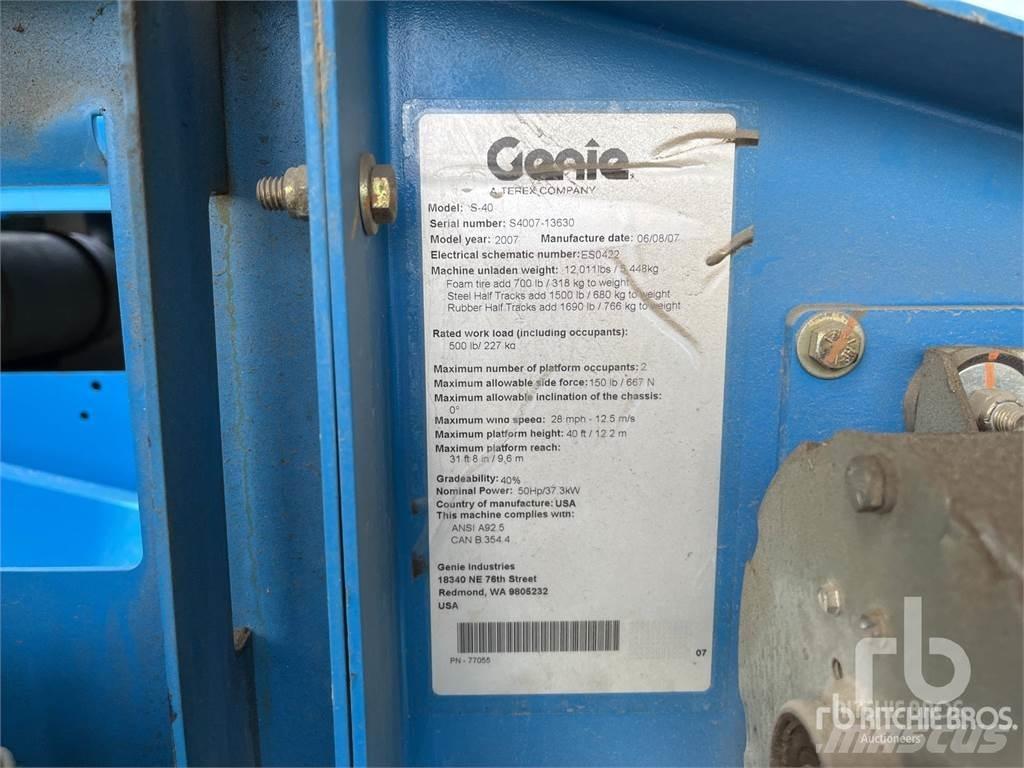 Genie S40 Съчленени стрелови подемници