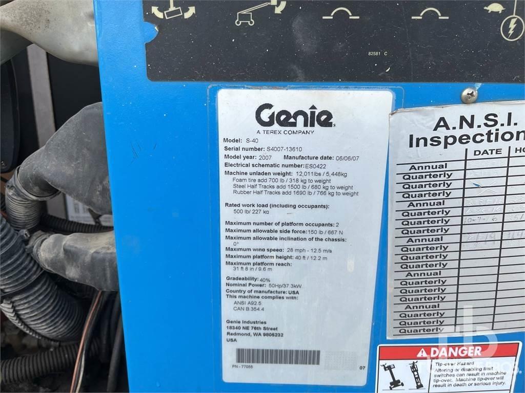 Genie S40 Съчленени стрелови подемници