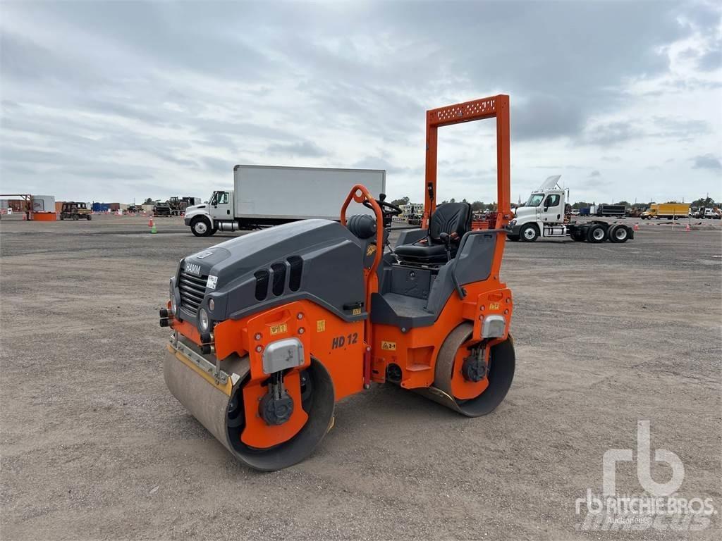 Hamm HD12VV Двойни барабанни ролки
