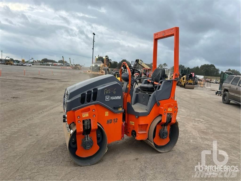 Hamm HD12VV Двойни барабанни ролки

