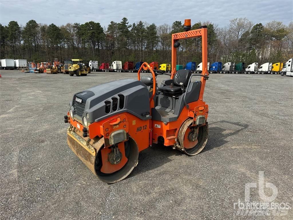 Hamm HD12VV Двойни барабанни ролки
