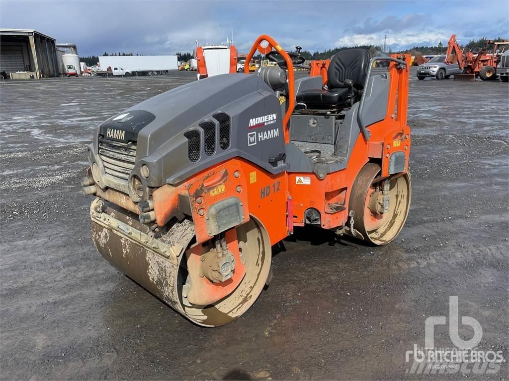 Hamm HD12VV Двойни барабанни ролки
