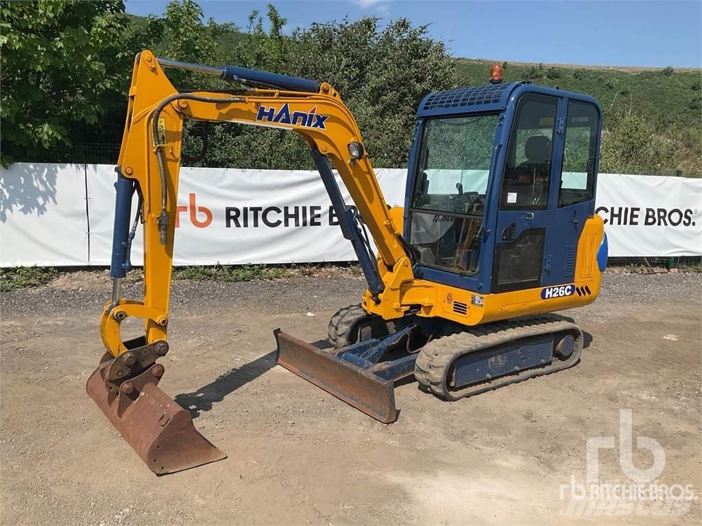 Hanix H26C Мини екскаватори < 7 т