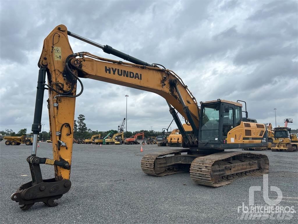 Hyundai HX330L Верижен екскаватор