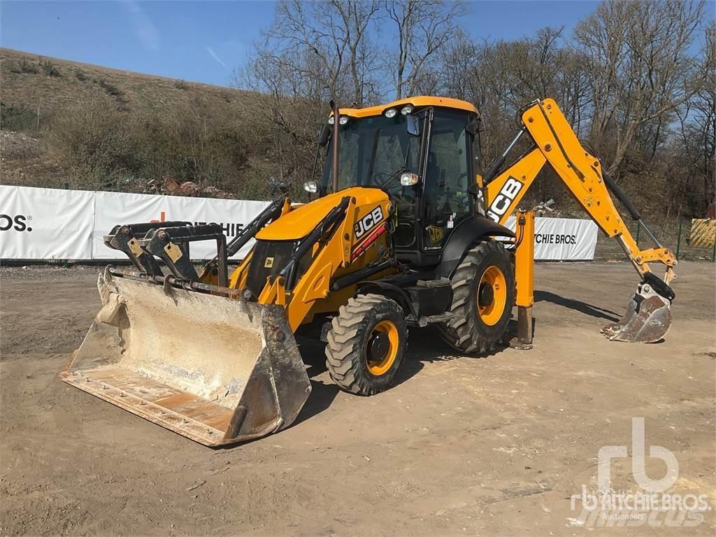 JCB 3CX Товарач със заден ексватор