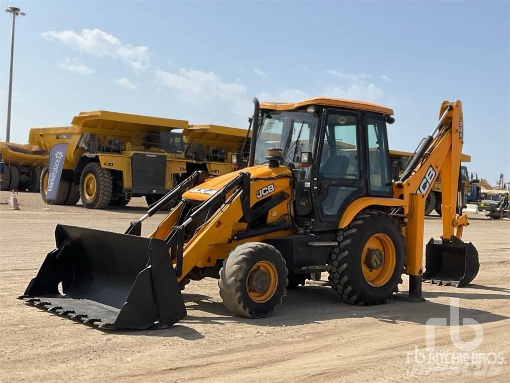 JCB 3DX Товарач със заден ексватор