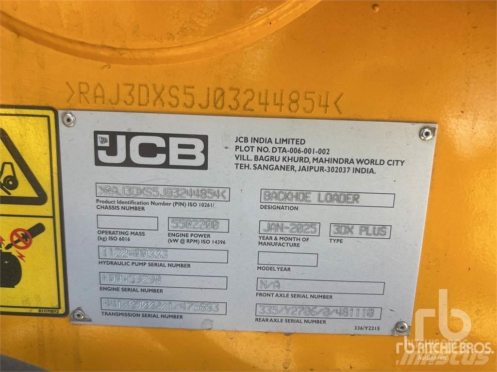 JCB 3DX Товарач със заден ексватор