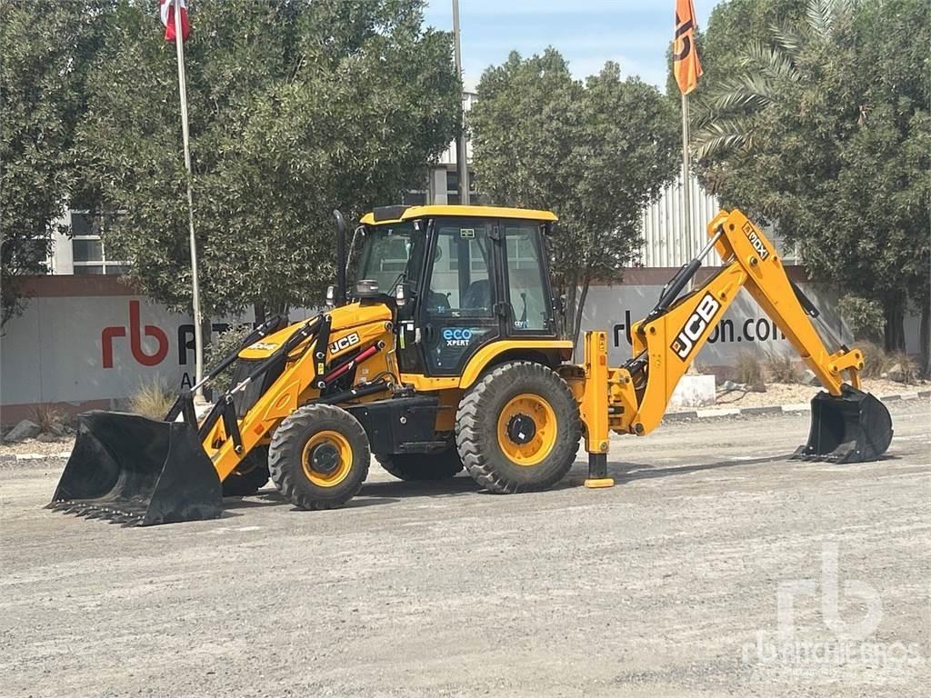 JCB 3DX Товарач със заден ексватор